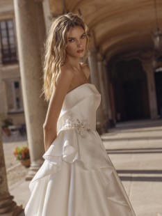 WICHITA A-line Ballgown Mikado Wedding Dress