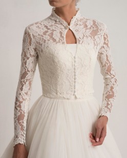 White Wedding Bolero 1524