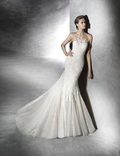 PRINTELLA Lace Mermaid Wedding Dress