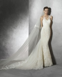 THEA Tulle and Lace Mermaid Wedding Dress