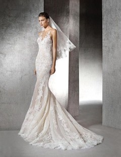 ZADA Lace Mermaid Wedding Dress
