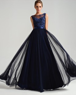 Long Red Evening Dress Edelmar