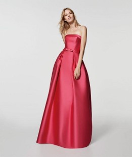 Long Pink Evening Dress GLORIA