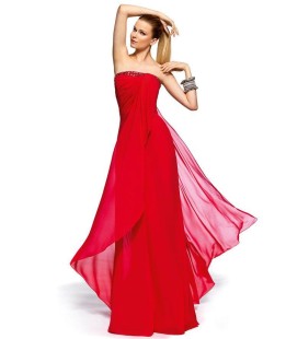 Long Red Evening Dress REIN