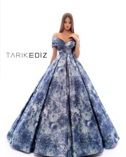 Long Gray Evening Dress #93674