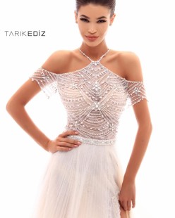 Long White Evening Dress #50295