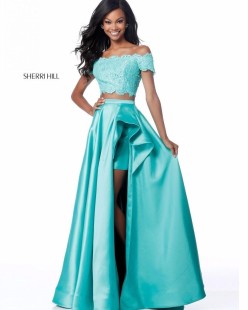 Midi Jade Evening Dress #51857